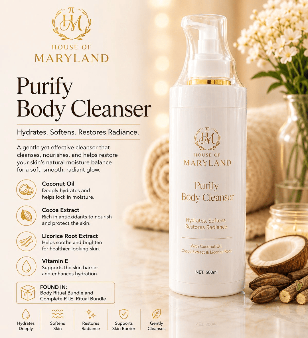 Purify Body Cleanser - House of Maryland